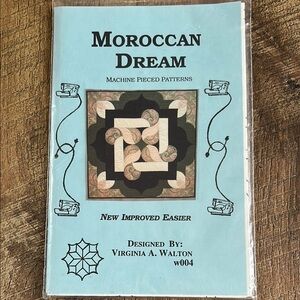 Moroccan Dream Wall Quilt Pattern